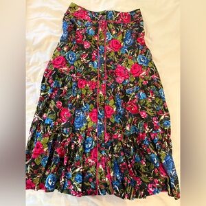 Olivia by Livro Floral long skirt